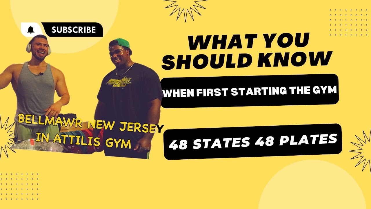 BACK & BI'S ATILIS GYM BELLMAWR NJ! 48 STATES 48 PLATES YouTube
