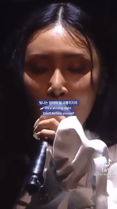 Hwasa singing Maria (this made me cry)