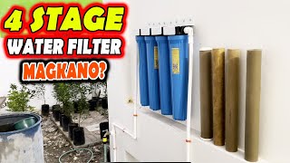 MAGKANO ANG 4 STAGE WATER FILTER?