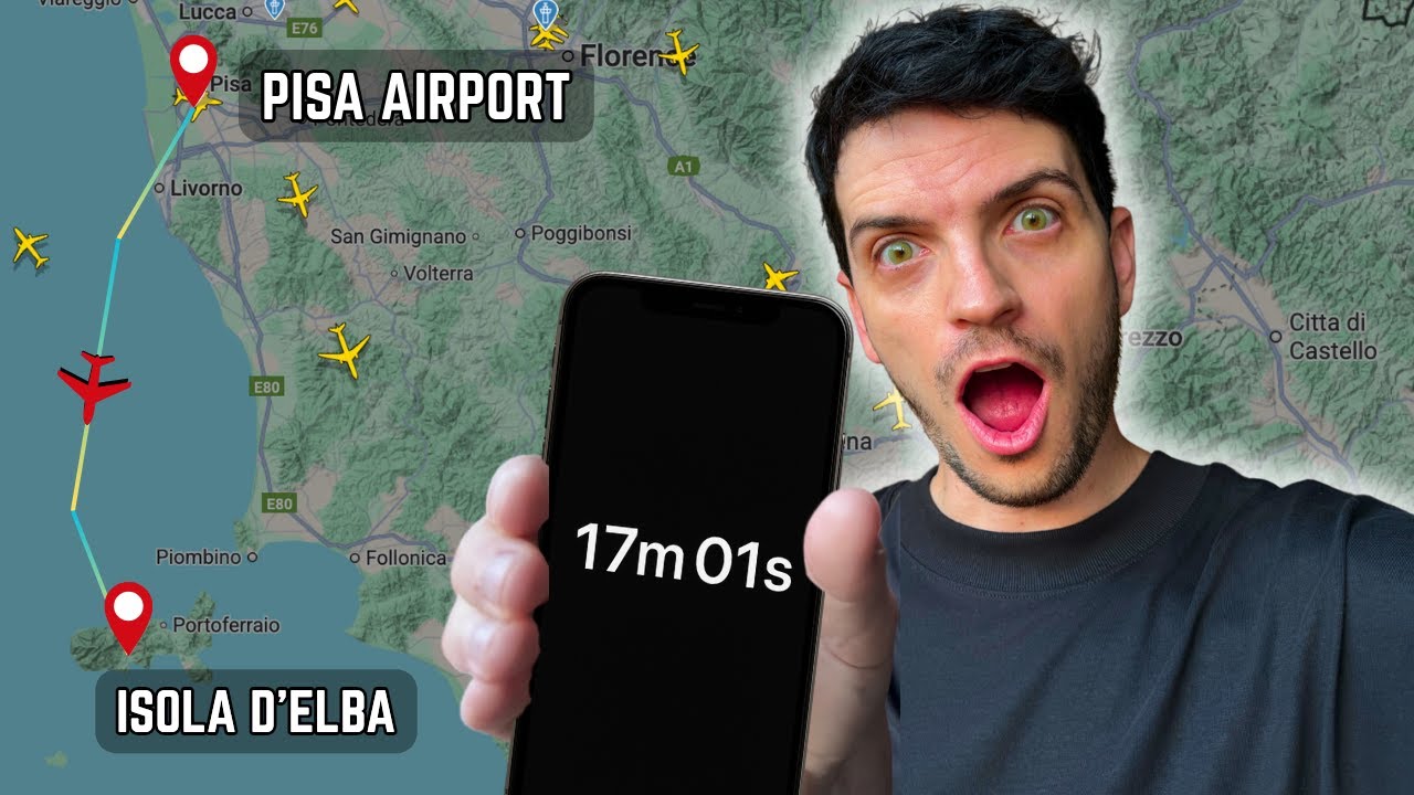 Salgo sul VOLO DI LINEA PIÙ BREVE D'ITALIA 🇮🇹