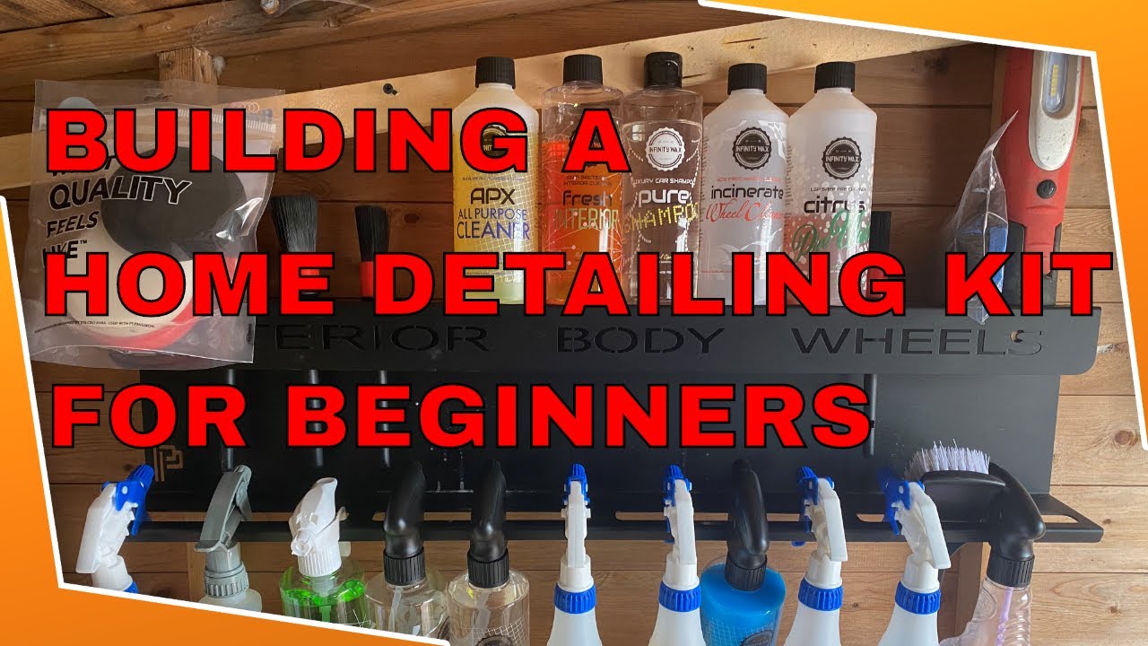 Beginner Car Detailing kit (what do you need) - YouTube