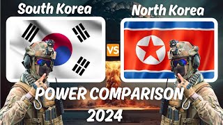 South Korea Vs North Korea Military Power 2024 | North Korea Vs South Korea #southkorea #northkorea