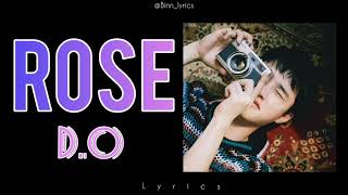 D.O (디오) - Rose English Version (Lyrics) // binn lyrics