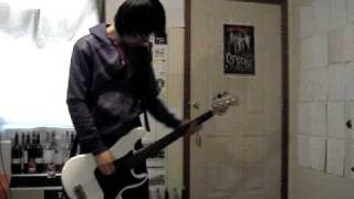 Scary Kids Scaring Kids - "My Darkest Hour" BASS COVER