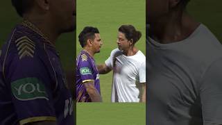 Shahrukh Khan heart winning gesture for Crying sunil narine & after KKR lost against RR#shorts