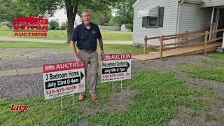 Real Estate Auction - Bungalow Home - 3 Beds - 1.5 Bath - July 23Rd 4Pm - Dutton Auctions