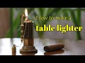 How to make a table Lighter