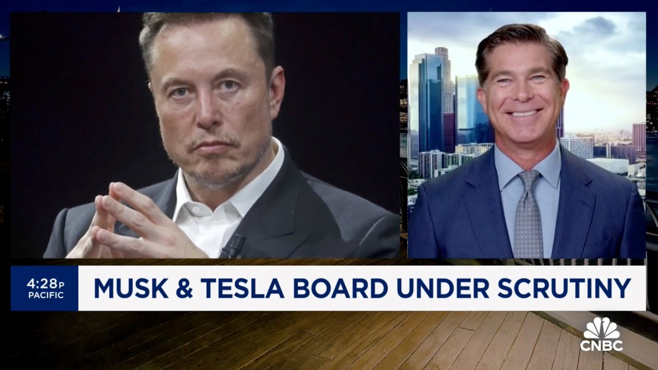 CNBC: Ross Gerber - Tesla Board Under Scrutiny - YouTube