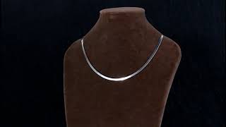 S925 Sterling Silver Snake Chain Necklace