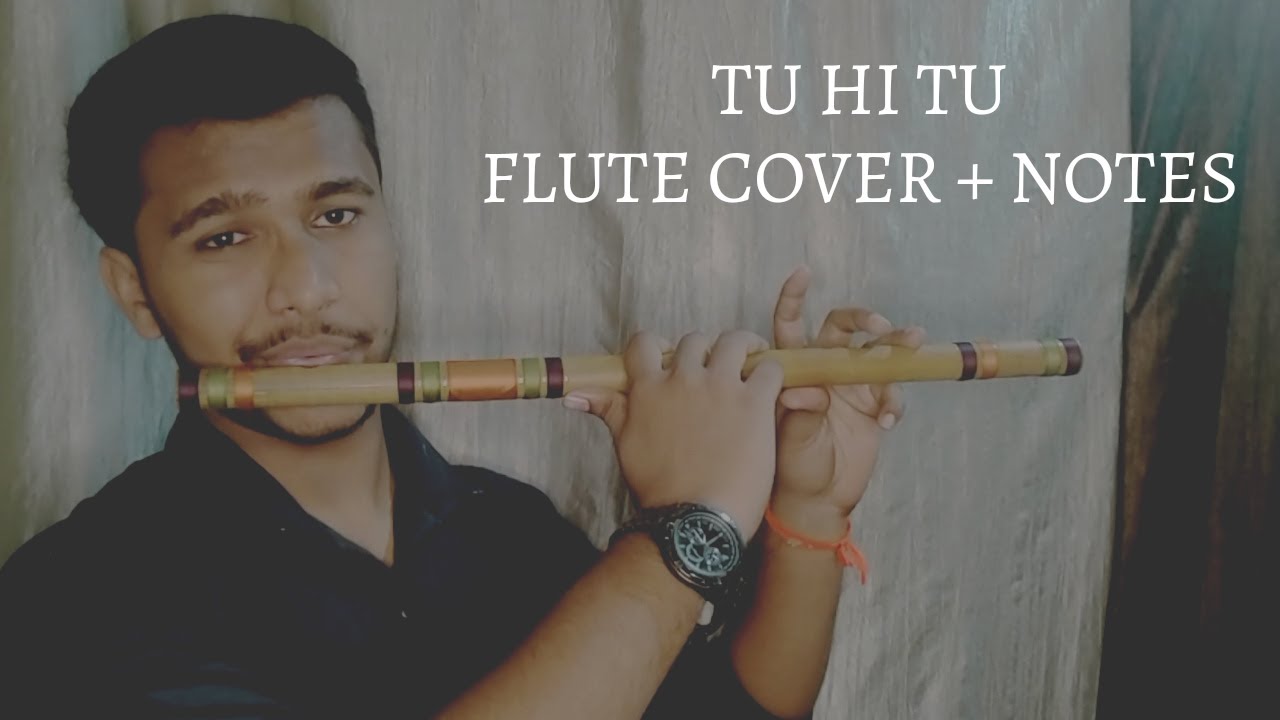 Tu Hi Tu Flute Cover + Notes Kick Salman Khan Flute Tutorial
