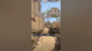 Разворот на 180 одной кнопкой в CS2 #gamesport #геймспорт #cs2 #valve #csgo #major