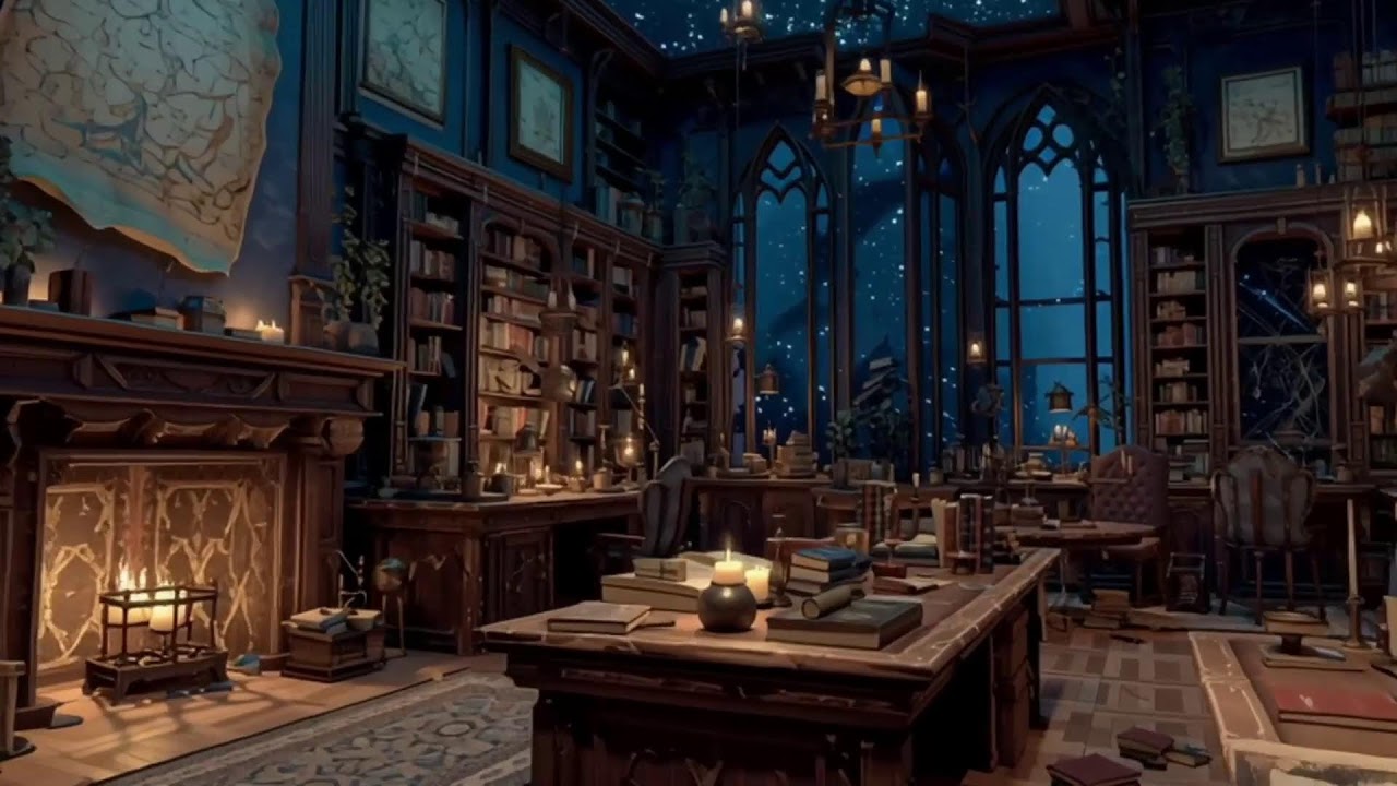 Hogwarts Castle Lo-Fi Journey (1 Hour) | Wizard Film-Inspired Beats + Enchanted Castle Ambience