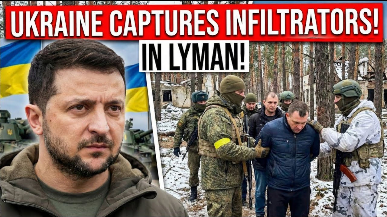 Украина захватила российскую группу диверсантов в Лаймане.