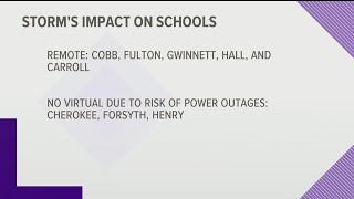 Many school districts switching to remote learning, closing ahead of Zeta