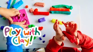 Learning Colors With Clay For Kids Kk Kidoo Kid 