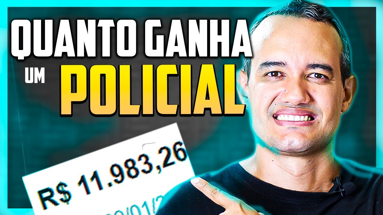 Quanto Ganha Um Policial de cada FORÇA no Brasil? PRF, DEPEN, concurso ...