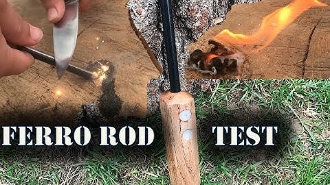 Testing Out The Ferro Rod With Tinder Storage