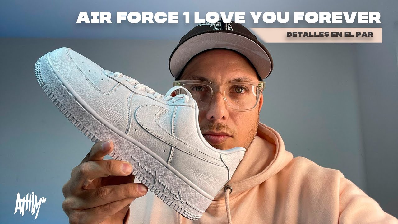 Air Force 1 NOCTA White (Love You Forever) Review & On Foot 