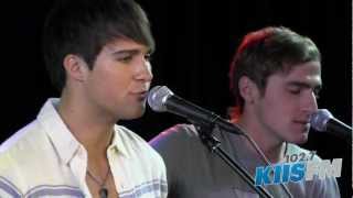 102.7 KIIS-FM: Big Time Rush "Music Sounds Better With You" Live Acoustic chords