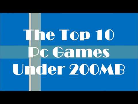 Best Pc Games Under 200mb