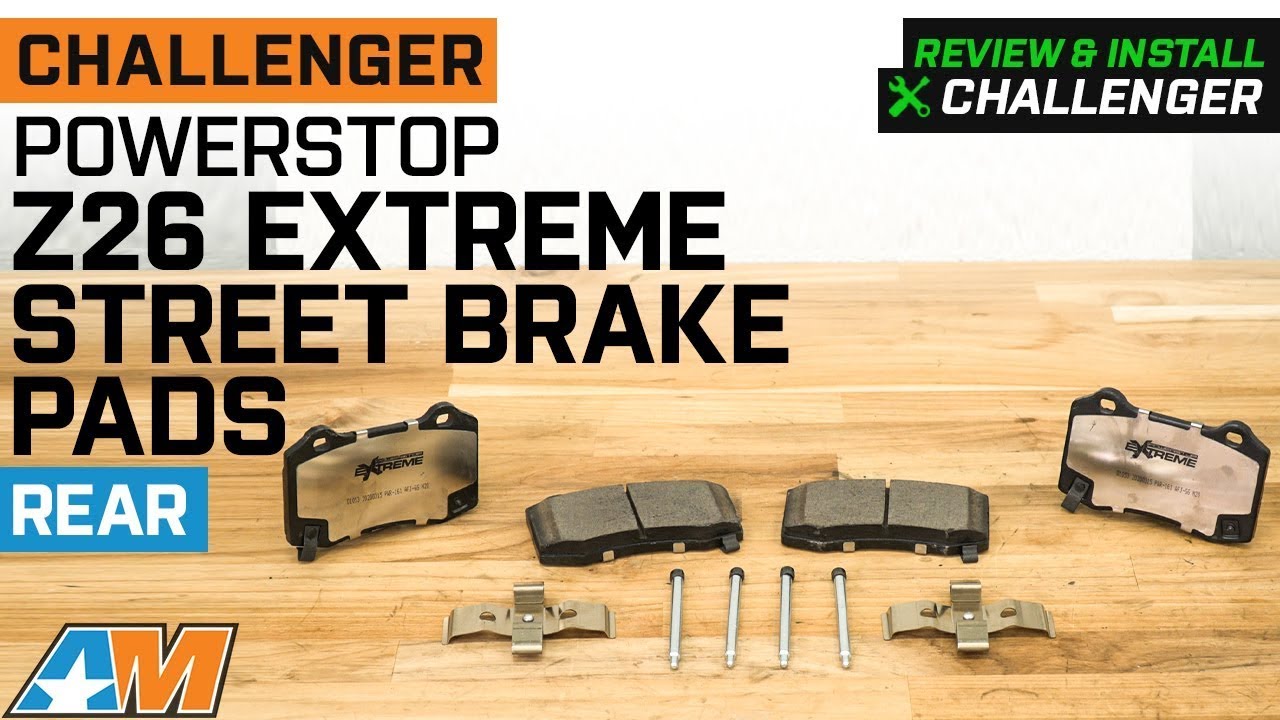 PowerStop Challenger Z26 Street Performance Carbon-Fiber Ceramic