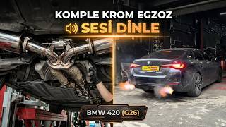 Bu Bmw G26 420 Sokakları İnletecek (Varex Egzoz Sesi)