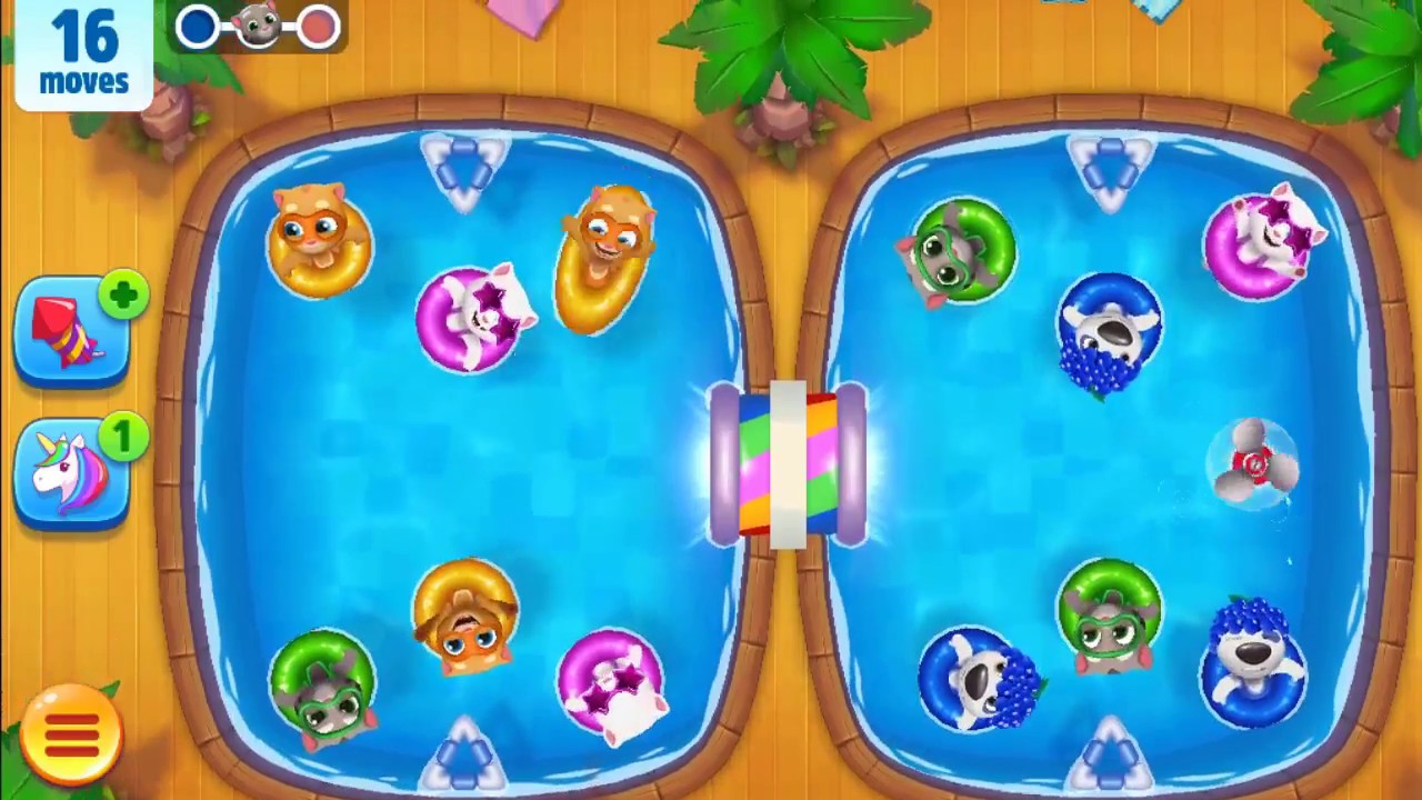 Talking Tom Pool Android Gameplay HD 