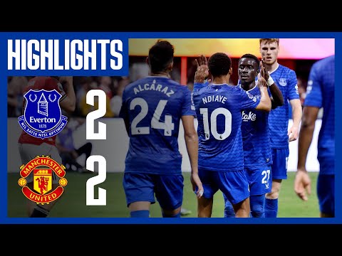 EVERTON 2 2 MAN UTD Premier League Summer Series At Mercedes Benz Stadium Atlanta