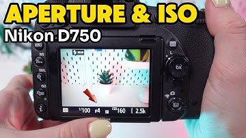 How to Adjust Aperture and ISO on Nikon D750: Exposure Tutorial