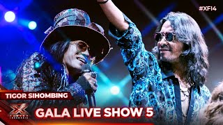 Tigor Sihombing - ⁠Terajana (Rhoma Irama) - Gala Live Show 5 - X Factor Indonesia 2024