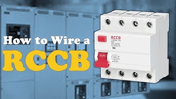 How to Wire A RCCB and why we use RCCB in our Home @TheElectricalGuy