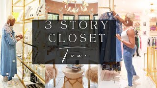 Sassy Jones Ceo 3- Story Closet Tour