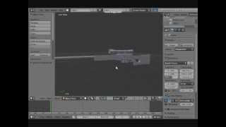 Unity 3D - Sniper Model - Untextured