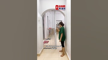 Cửa xếp lá nhựa trong Quang Minh #cuaxeplanhuatrong #vachnganphong #điềuhoà #xuhuongyoutube #cửa