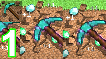 PickCrafter - Idle Craft Game - Gameplay Walkthrough Part 1 (iOS, Android)