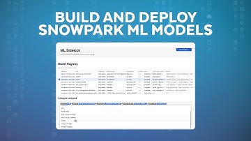 Build And Deploy Snowpark ML Models Using Streamlit And Snowflake Notebooks