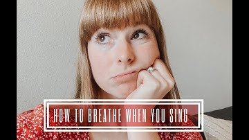 HOW TO BREATHE CORRECTLY WHEN YOU SING | SINGING 4 KIDS!