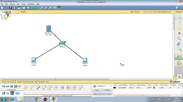 Tugas - Cara Setting Email Server Dengan Menggunakan Cisco Packet Tracer.