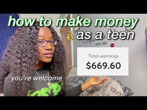 HOW TO MAKE MONEY AS A TEENAGER 2020! how i make money at 16 years old