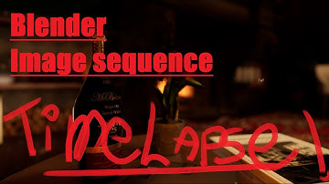 Blender: Image sequence to video