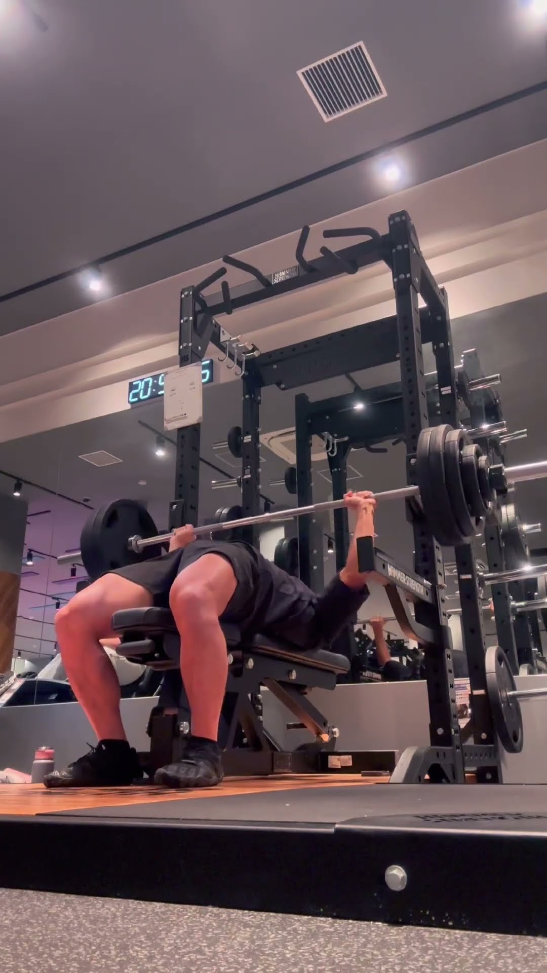 ベンチプレス 142.5kg*2 (失敗) #benchpress #canoesprint #campanella