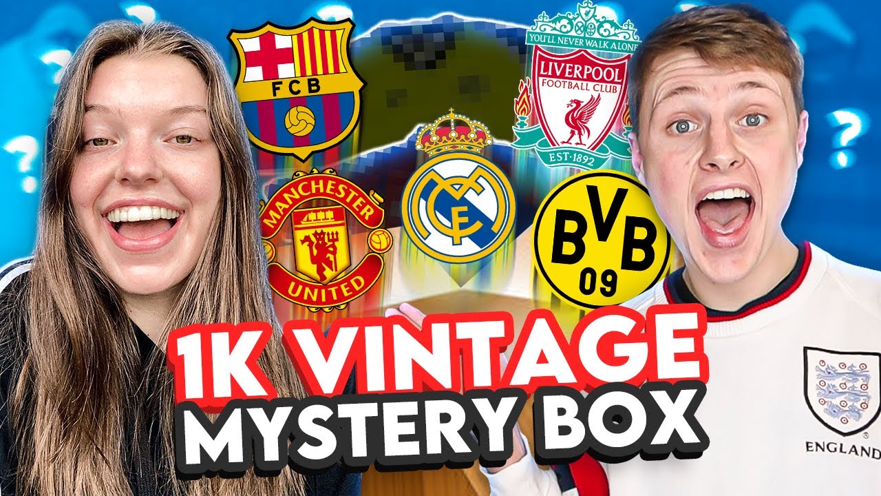 1000 RARE Football Shirt Mystery Box 