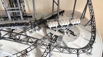 3D printed Multi Dimension Roller Coaster Test 1