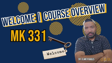 Welcome | Course Overview – MK 331 | Athens State University