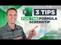 How To Use The Screentip Function In Excel To Get More Out Of Your Data!