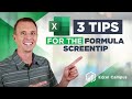 How To Use The Screentip Function In Excel To Get More Out Of Your Data!