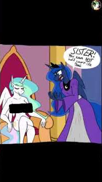 'Holding Court Naked' Mlp Comic Dub (CENCORED FOR CHILDRENS EYES)
