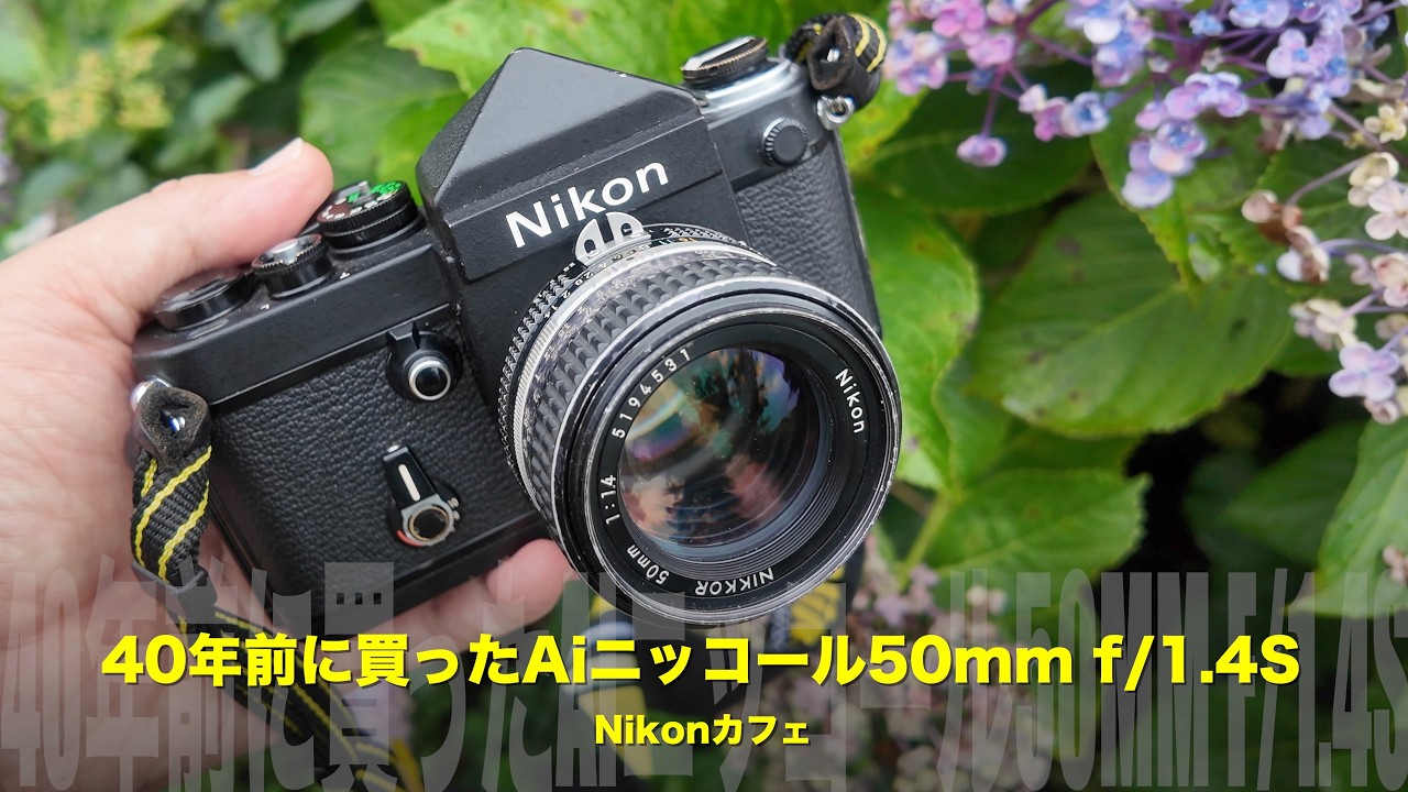 Re-release] A treasure even with worn-off paint: The Ai Nikkor