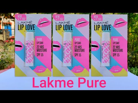 Lakme Liplove Chapstick Pure lipcare review | RARA | nocolour lipbalm for men & women | RARA |