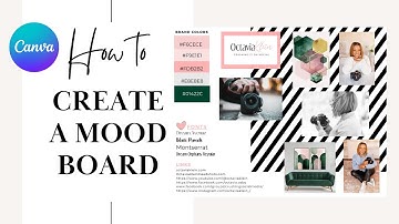 How to Create a Brand Mood Board (using Canva 2023)